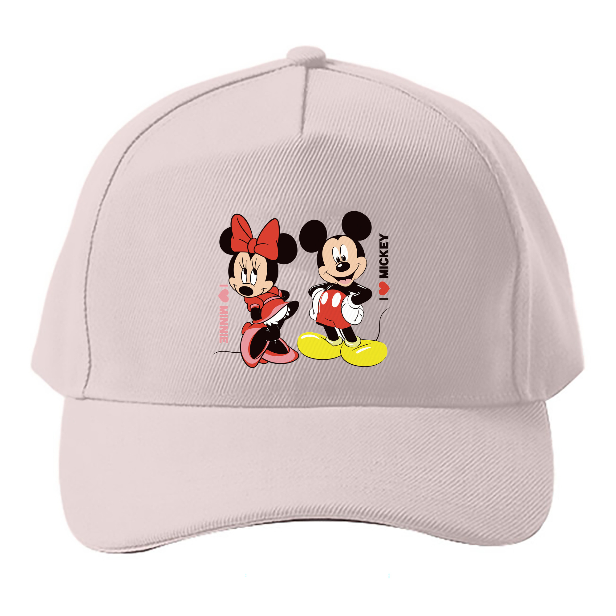 （画像用） ミッキーマウス Mickey Mouse ベースボールキャップ 綿100％ 男女兼用 帽子 スポーツ